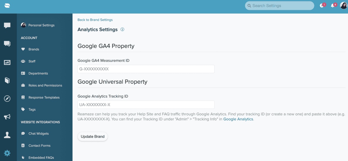 New Update: Use GA4 Google Property for Tracking