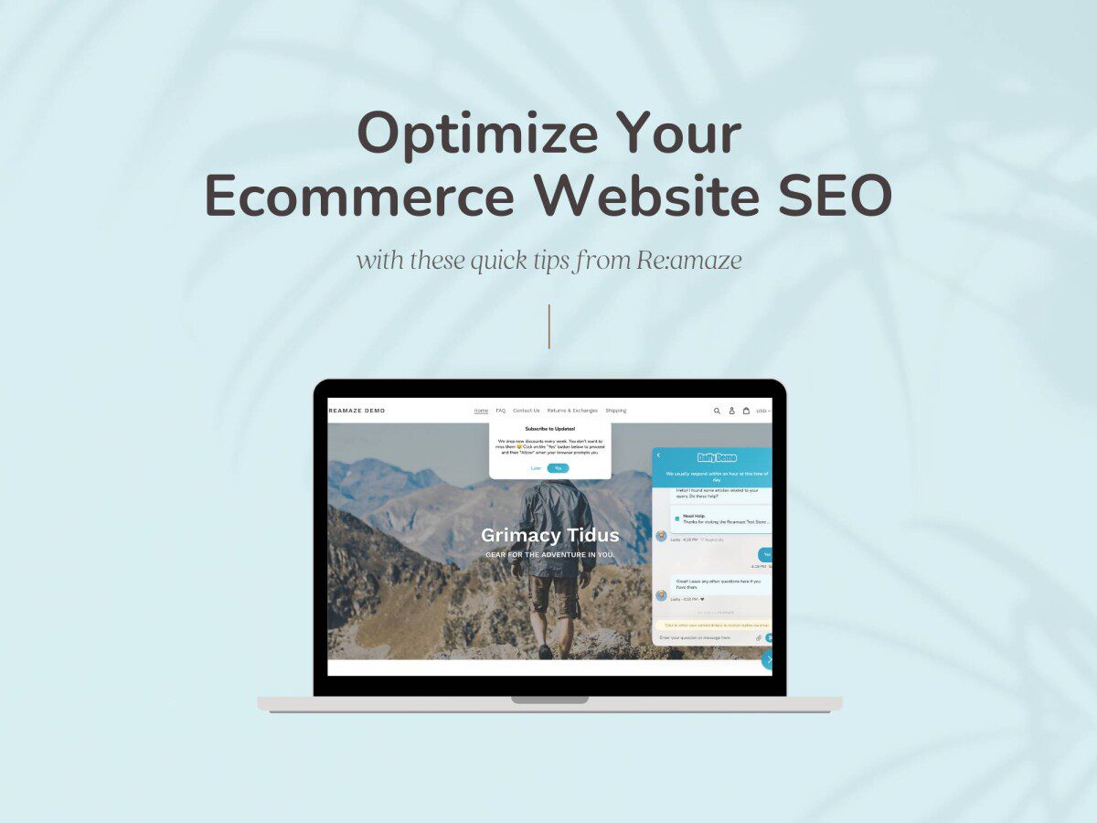 Re:amaze Provides Their Top Ecommerce SEO Tips