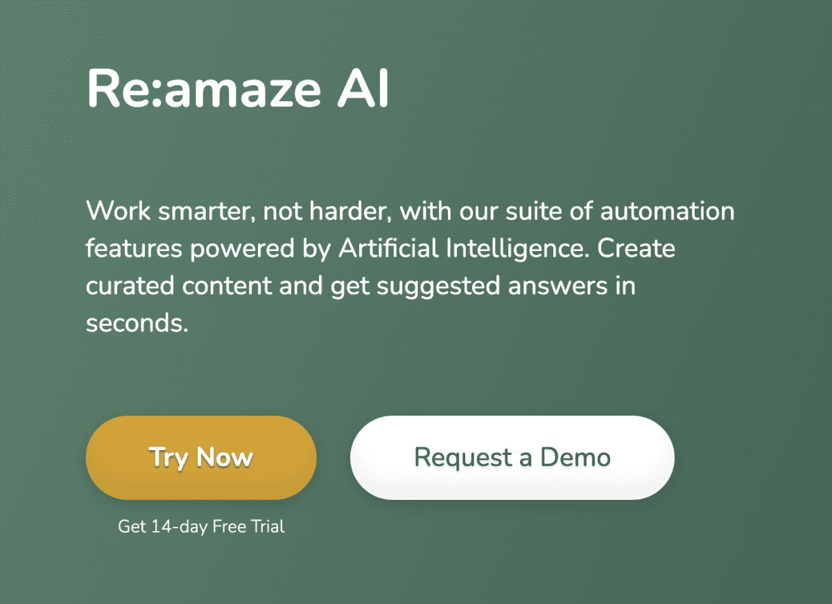 Introducing Re:amaze AI (Beta)